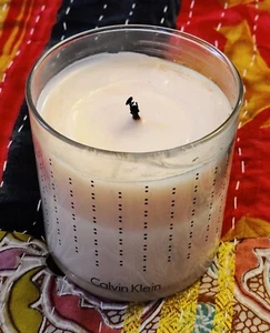 VERY RARE Vintage Retired Calvin Klein Driftwood Candle 8.2 oz Glass Jar - Picture 1 of 3
