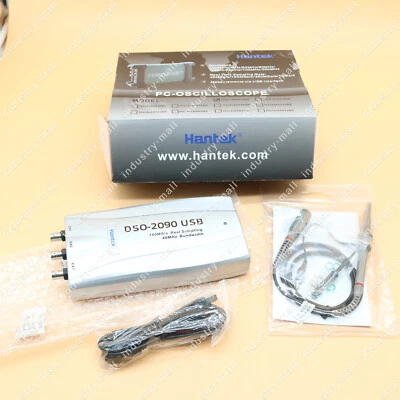 NEW Hantek DSO2090 100MSa/s PC USB Digital Oscilloscope 2CHs 40MHz 8Bit Analyzer - Image 1 of 4
