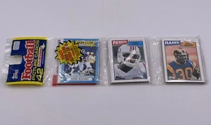 1987 Topps Factory Sealed Rack Pack Irving Fryar, Barry Redden, Mark Bavaro Tops - Picture 1 of 10
