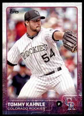 2015 Topps Series 1 Tommy Kahnle RC #94 Colorado Rockies - Image 1 of 2
