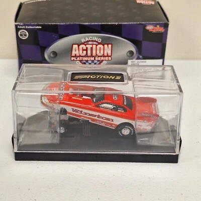Action Platinum Series 1:64 WHIT BAZEMORE WINSTON 1997 MUSTANG FUNNY CAR SD7249 - Image 1 of 4
