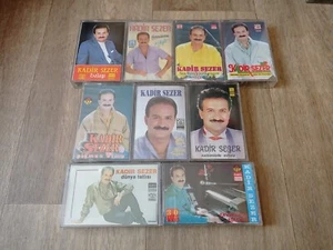 Kadir Sezer Turkish Original cassettes 9x albums - Picture 1 of 3
