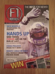 Formula One - F1 News Magazine - The Best For News - May 19 2001 - Issue 8 - Picture 1 of 6
