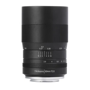 Artigiani 60mm F2. Obiettivo macro fotocamera ingrandimento 8 APS-C per Sony a6000 a6400 - Foto 1 di 7