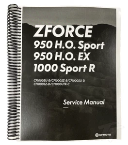 ZFORCE 950 HO Sport/EX Service Manual 2022-2024, CFMOTO OEM (SM-ZF950HOEXSPRT... - Picture 1 of 1