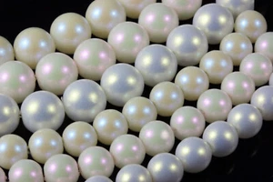 Perle di cera Ø 8/10 mm 100 pz Perle rotonde di qualità, WP-10 - Foto 1 di 8