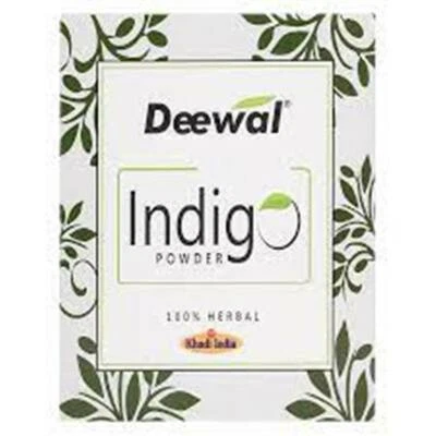 Deewal Khadi Herbal Orgánico Indigo Polvo para Hombre Mujer, 100g Envío Gratis Foto 1 de 4