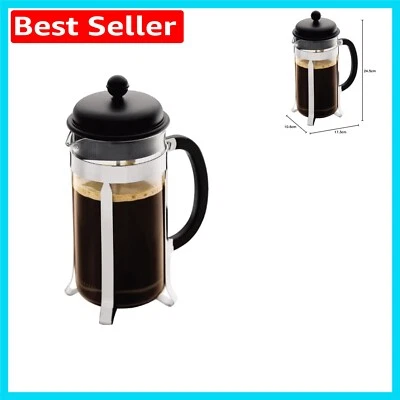 Sleek 8-Cup Thermal French Press Coffee Maker - Dishwasher Safe Design - Image 1 of 3