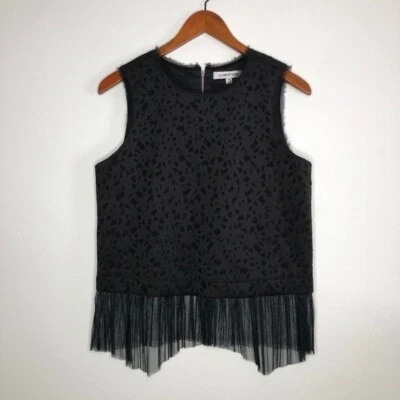 Elizabeth and James Women's Tank Top Black Medium - Image 1 of 4