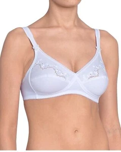 Triumph Elasti Cross + Cotton N BH ohne Bügel in weiß 0003-03 GR.95B - Bild 1 von 2