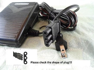 FOOT CONTROL PEDAL 033770217 Janome Pfaff Hobby Kenmore Viking Huskystar Elna - Picture 1 of 4
