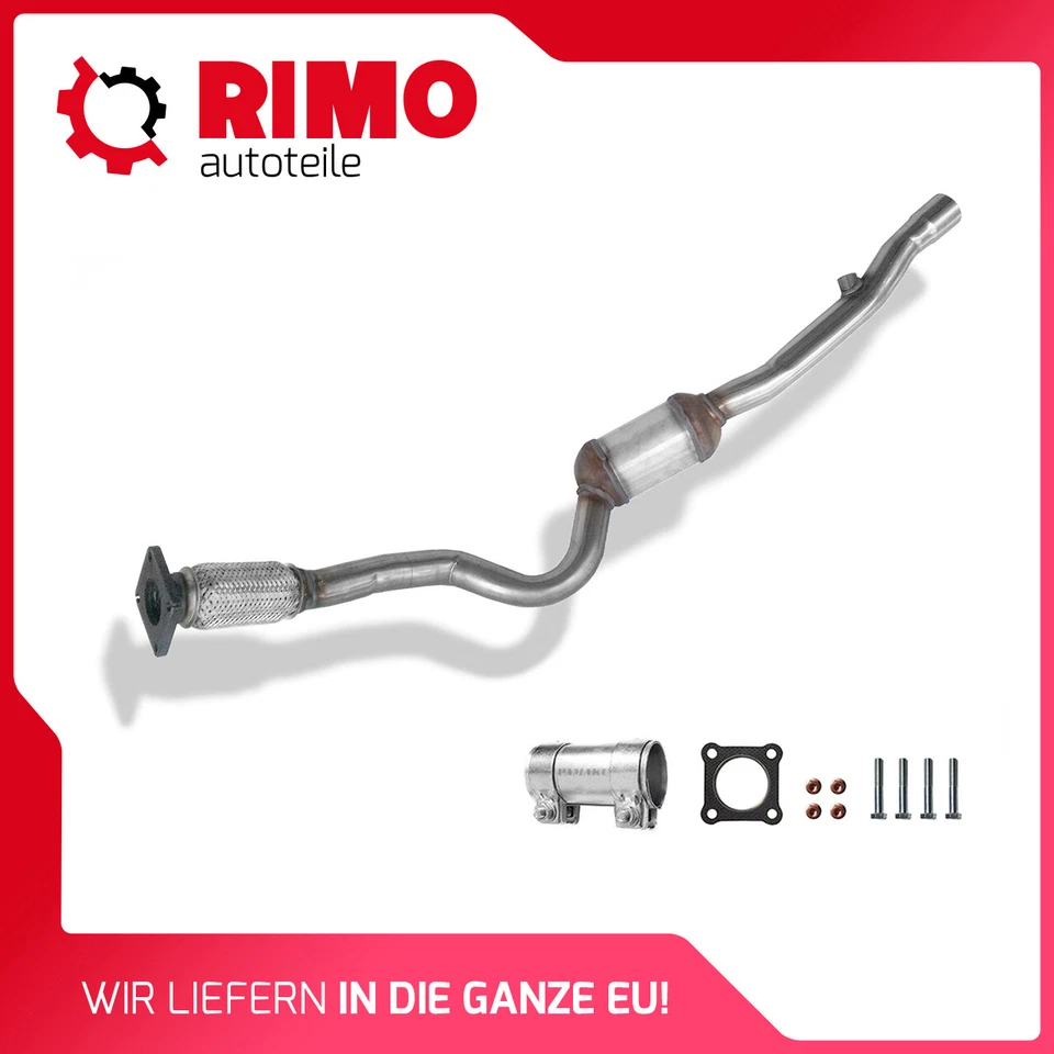 VW Bora 2.0 4motion (2000-2005) Catalytic Converter With Mounting Kit OE 1J1253058QX Cat - Image 1 of 1