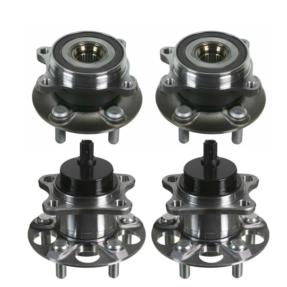 Kit de conjuntos de cojinetes y bujes de rueda delantera y trasera Moog para Toyota Prius enchufable Foto 1 de 1