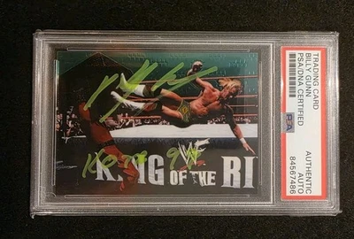 Billy Gunn Signed 1999 Comic Images WWF SmackDown! Chromium AUTO KOTR 99 PSA/DNA - Image 1 of 3
