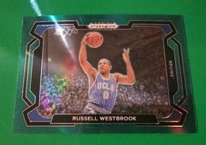 2024 Panini Prizm Draft Picks - Russell Westbrook #47 Green Prizm Variations - Picture 1 of 1
