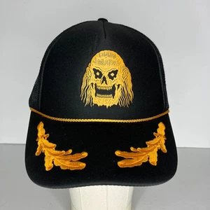 Mütze Kappe Liquid Death schwarz Druckknopflasche verstellbar - Bild 1 von 8