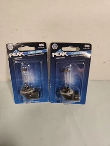 2 Pack New Peak Halogen Low Beam Lamp Auto Part 896 - Picture 1 of 3