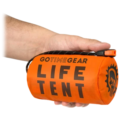 Go Time Gear Emergency Survival Life Tent (Orange) - Image 1 of 3