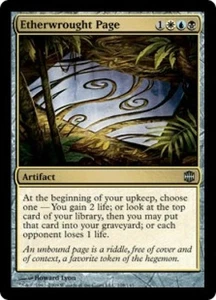Etherwrought Page - Medium Play MTG Alara Reborn - Picture 1 of 1