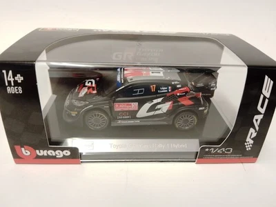 Burago Toyota GR Yaris Rally1 #1 Ogier winner Rally Portugal 2024 1/43 18-38323 - Immagine 1 di 4