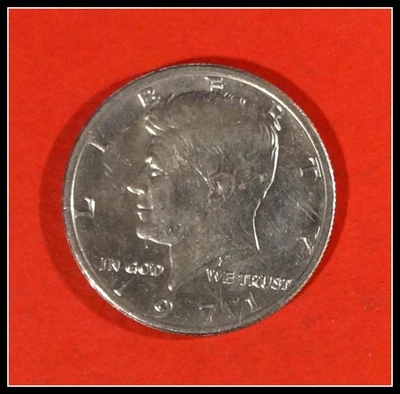 1971 Philadelphia US Coin Kennedy Half Dollar Circulated #K293 - Image 1 of 3