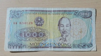 1988 Vietnam 1000 Dong Note - Image 1 of 2