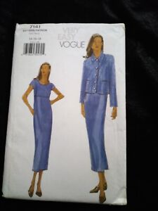 Very East Vogue Sewing Pattern 7141 Ladies Pattern size 14-16-18