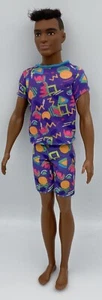 Barbie Ken Fashionistas Junge Puppe #162 verwurzelte brünette Haare Afroamerikanerin - Bild 1 von 5