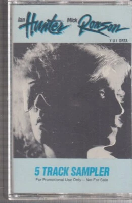 ian hunter /mick ronson 5 track sampler cassette - Image 1 of 2