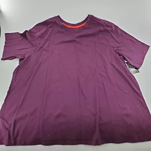 NWT Boulder Creek Man's Purple 5XL T-Shirt Cotton 100% - Picture 1 of 5