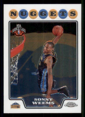 2008-09 Topps Chrome #216 Sonny Weems RC - Image 1 of 2