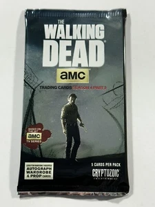 The Walking Dead Season 4 Part 2 Factory Sealed Hobby HOT Pack Relic/Patch/Shirt - Picture 1 of 2