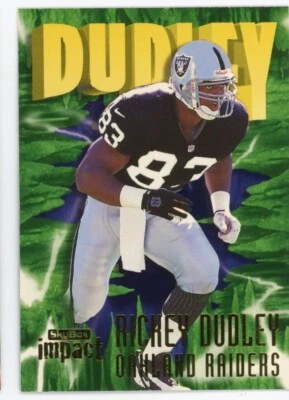 1997 Skybox Impact Rickey Dudley #21 - Image 1 of 4