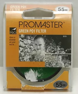 55mm Green Filter Promaster – 4269 UPC 029144042691 NEW IN BOX, FREE SHIPPING!!! - Picture 1 of 2
