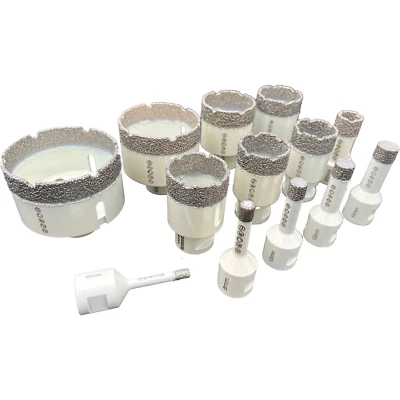 M14 Diamantbohrkrone Fliesenbohrer Diamantbohrer 5-68 mm für Winkelschleifer - Bild 1 von 2