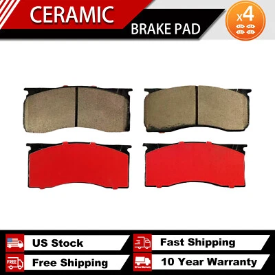 Front Ceramic Brake Pads D11 Fit for Plymouth Barracuda 1966-1969 - Imagem 1 de 4