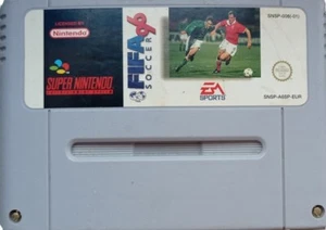 🔥 Modulo gioco SNES FIFA 96 Soccer Nintendo EA Sports retrò da collezione🔥 - Foto 1 di 2