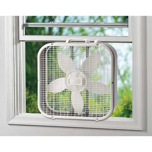 3 Speeds 20" Classic Box Fan w/Easy-Carry Handle for Home Bedroom & Office US - Picture 1 of 6