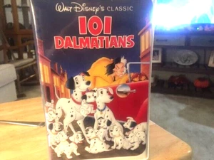 101 DALMATIONS 1992 VHS Tape Walt Disney's Black Diamond Classic VHS1263 RARE! - Foto 1 di 2