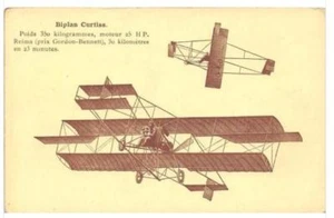AVIATION BIPLAN CURTISS - Imagen 1 de 1