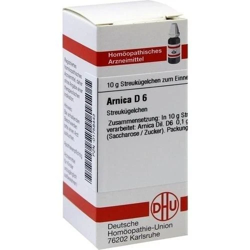 DHU-ARZNEIMITTEL GMBH & CO. KG ARNICA D 6 Globuli 10g PZN 1758443