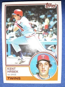 1983 Topps   #690 Kent Hrbek  Minnesota Twins Baseball Card MVP HOF - Picture 1 of 1