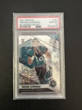 2021 Trevor Lawrence No Huddle Silver PSA 10 Rookie Card