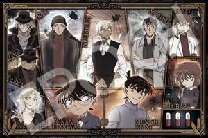 Epoch 1000 piece Jigsaw Puzzle Detective Conan Black Clash 50x75cm 12-520s NEW - Picture 1 of 2