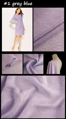 Tela de crepé de seda pura de 1 yarda Guanle Seersucker material de seda natural en relieve 3D Foto 1 de 4