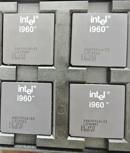 1 PCS Intel A80959CA-33 céramique plaqué or CPU modèle édition rare. Haute collection - Photo 1/2