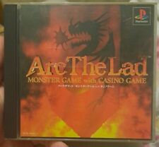 ARC THE LAD Monster Game with Casino PS1 SCPS 10040 Japan Import US Seller 