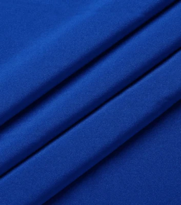 ROYAL  BLUE  4 WAY STRETCH SEMISHEER  POLYESTER SPANDEX  FABRIC   23X60 INCHES - Image 1 of 2