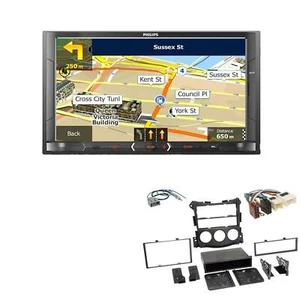 Philips Autoradio Navigation Bluetooth für Nissan 370 Z ab 2009 schwarz - Bild 1 von 6