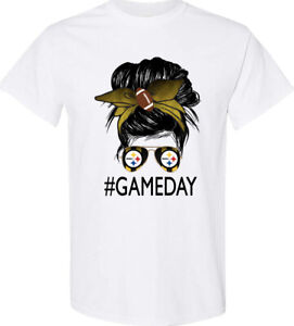 Pittsburgh Steelers NFL Team Apparel  Graphic Game Day T-Shirts S-3XL Free ship